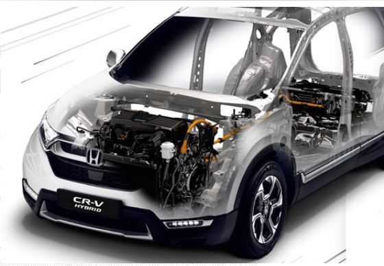 Honda представила гибридную установку для CR-V