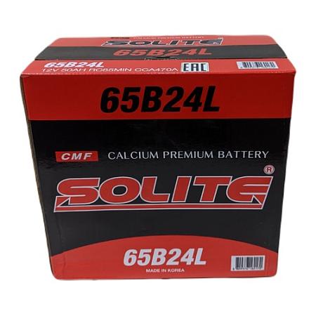 Аккумулятор автомобильный Solite CMF65B24L 50Ah